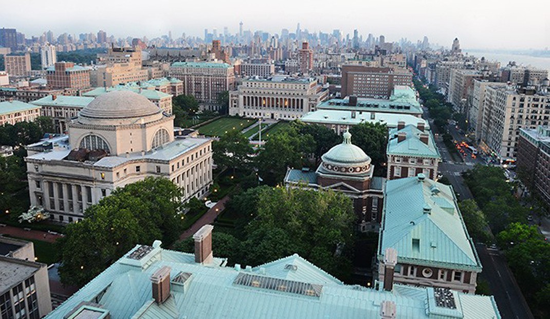 Aerial view of Campus