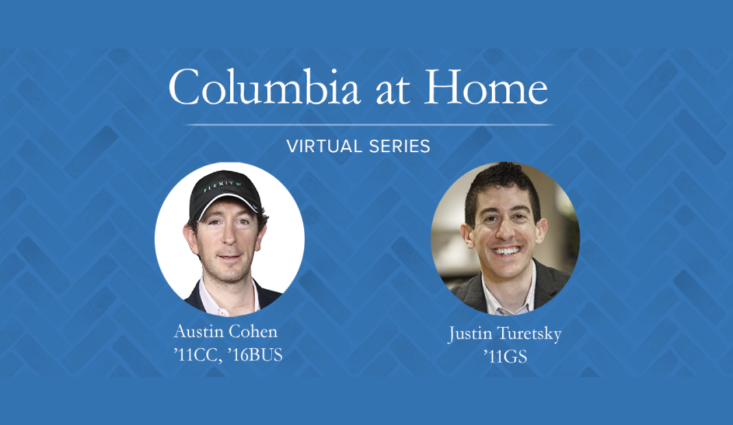 Columbia at Home event banner